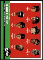 2001 Upper Deck Vintage #80 2000 Orioles Lineup