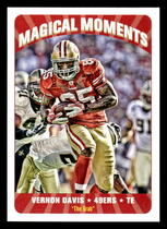 2012 Topps Magic Magical Moments #MM-VD Vernon Davis
