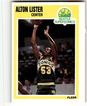 1989 Fleer Base Set #147 Alton Lister