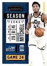 2020 Panini Contenders #22 Donovan Mitchell