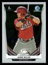 2014 Bowman Chrome Prospects Series 2 #BCP36 Juan Silva