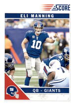 2011 Score Base Set #190 Eli Manning