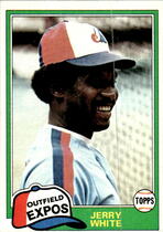 1981 Topps Base Set #42 Jerry White