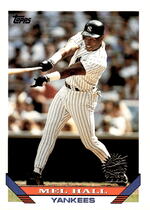 1993 Topps Base Set #114 Mel Hall