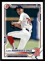 2021 Bowman Draft #BD-37 Elmer Rodriguez-Cruz