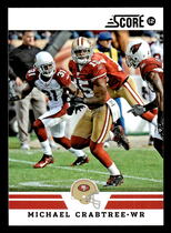 2012 Score Base Set #16 Michael Crabtree