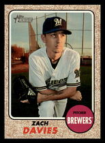 2017 Topps Heritage High Number #524 Zach Davies