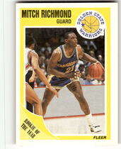 1989 Fleer Base Set #56 Mitch Richmond