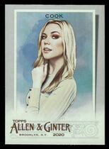 2020 Topps Allen & Ginter Silver Portrait #182 Kelsey Cook