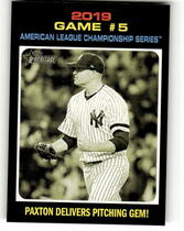 2020 Topps Heritage #199 Paxton Outduels