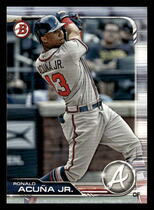 2019 Bowman Base Set #78 Ronald Acuna Jr.