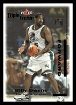 2000 Fleer Triple Crown #143 Billy Owens
