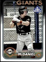 2024 Topps Pro Debut #PD-136 Quinn Mcdaniel