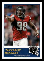 2019 Score Base Set #252 Takkarist Mckinley