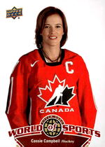 2010 Upper Deck World of Sports #237 Cassie Campbell