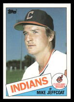 1985 Topps Base Set #303 Mike Jeffcoat