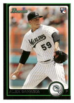 2010 Bowman Draft #BDP60 Alex Sanabia