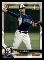 2018 Bowman Draft #BD-144 Sean Guilbe