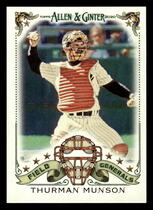 2020 Topps Allen & Ginter Field Generals #FG-10 Thurman Munson