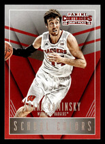 2015 Panini Contenders Draft Picks School Colors #16 Frank Kaminsky