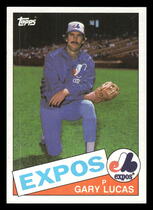 1985 Topps Base Set #297 Gary Lucas
