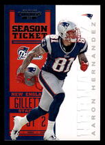 2012 Panini Contenders #57 Aaron Hernandez