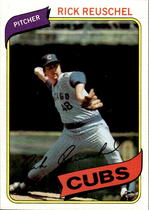 1980 Topps Base Set #175 Rick Reuschel