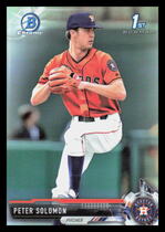 2017 Bowman Chrome Draft Refractor #BDC-148 Peter Solomon