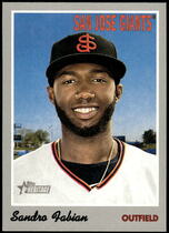 2019 Topps Heritage Minor League #81 Sandro Fabian
