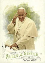 2016 Topps Allen & Ginter #247 Papal Visit