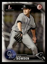 2016 Bowman Draft Picks and Prospects #BD-36 Ben Bowden