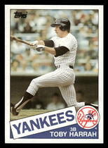 1985 Topps Base Set #94 Toby Harrah