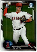 2016 Bowman Chrome Draft #BDC-61 Connor Justus