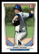 2014 Bowman Draft #DP18 Grant Holmes