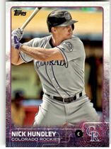 2015 Topps Base Set Series 2 #680 Nick Hundley