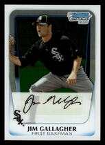 2011 Bowman Chrome Prospects #BCP74 Jim Gallagher