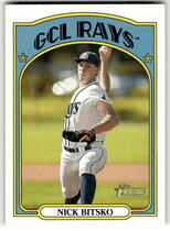 2021 Topps Heritage Minor League #147 Nick Bitsko