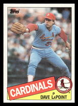 1985 Topps Base Set #229 Dave LaPoint