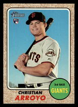 2017 Topps Heritage High Number #508 Christian Arroyo