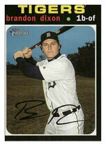 2020 Topps Heritage #122 Brandon Dixon