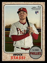 2017 Topps Heritage High Number #625 Brock Stassi