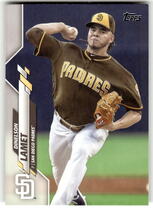 2020 Topps Base Set Series 2 #603 Dinelson Lamet