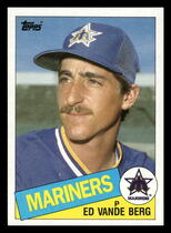 1985 Topps Base Set #566 Ed Vande Berg