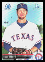 2017 Bowman Chrome Draft Refractor #BDC-127 Noah Bremer