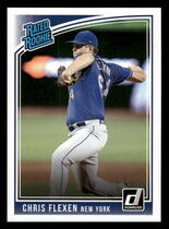 2018 Donruss Base Set #49 Chris Flexen