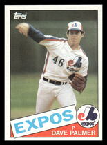 1985 Topps Base Set #526 David Palmer