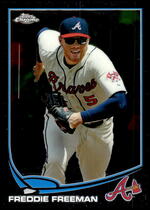 2013 Topps Chrome #219 Freddie Freeman