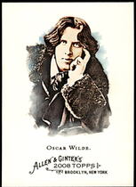 2008 Topps Allen & Ginter #276 Oscar Wilde