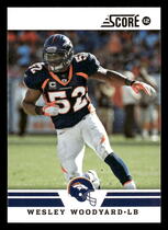 2012 Score Base Set #186 Wesley Woodyard