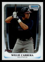 2011 Bowman Chrome Prospects #BCP62 Willie Cabrera
